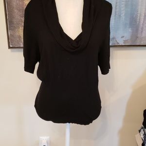 Cowl neck sweater top